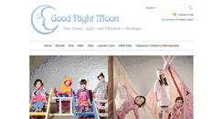 Desktop Screenshot of goodnightmoonlinens.com